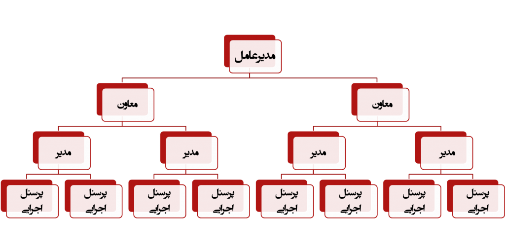 انواع ساختار سازمانی